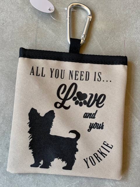 Yorkie Pet Treat Bag